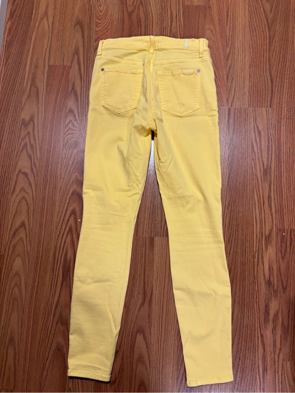 7 For All Mankind Yellow Jeans - Picture 10 of 12